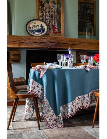 Nappe en lin enduit Amalfi