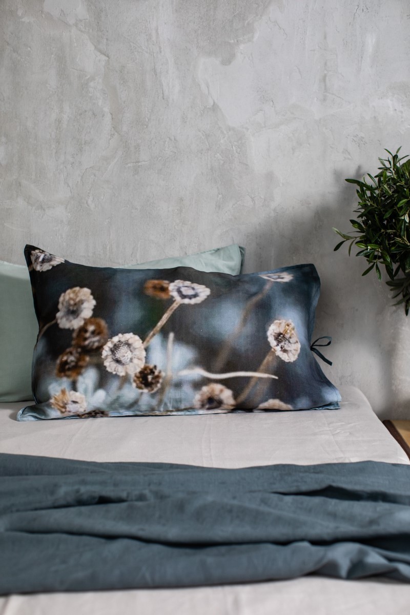 Petals Linen Pillowcase