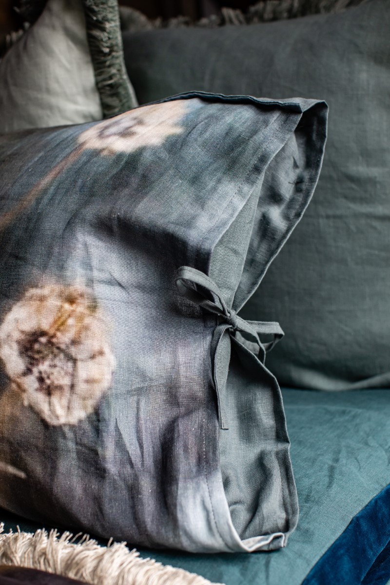 Petals Linen Pillowcase