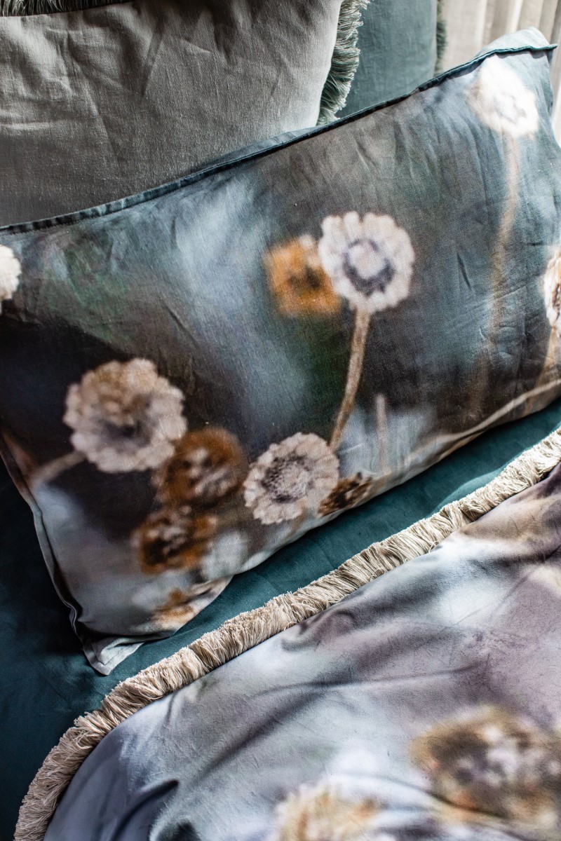 Petals Linen Pillowcase