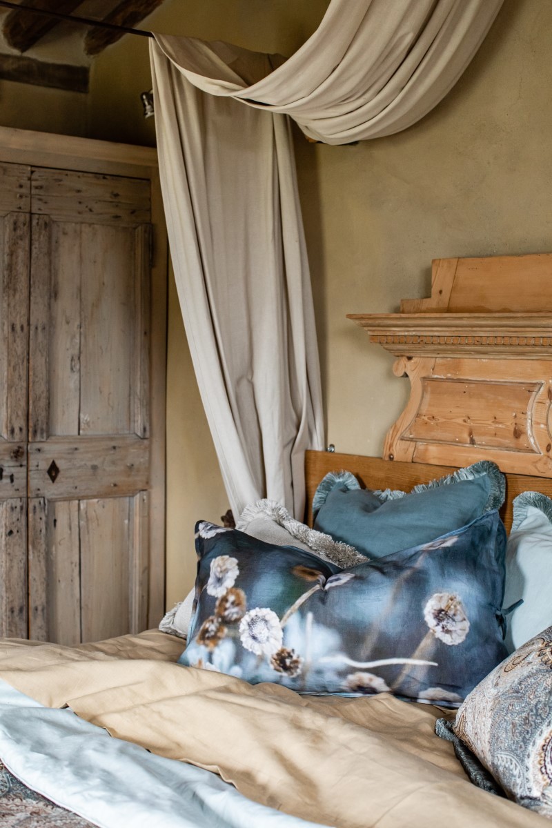 Petals Linen Pillowcase