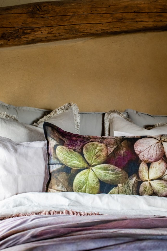 Petals Linen Pillowcase