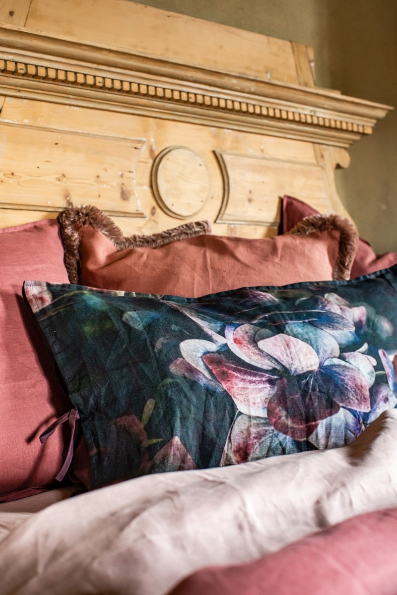 Petals Linen Pillowcase