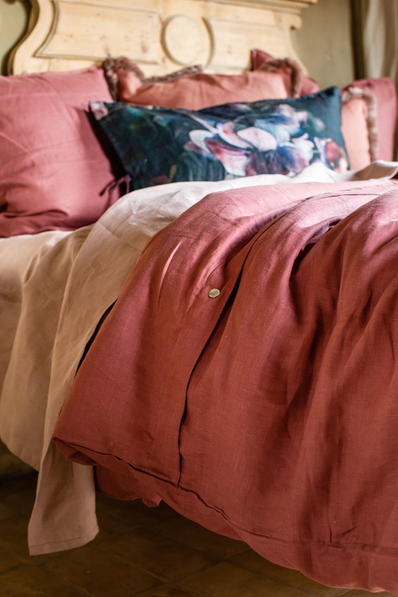 Petals Linen Pillowcase