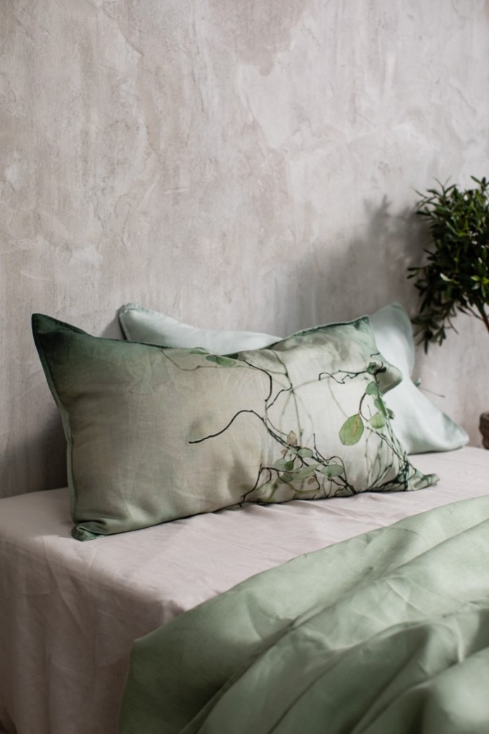 Petals Linen Pillowcase