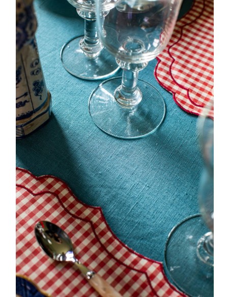 Nappe en lin enduit Amalfi