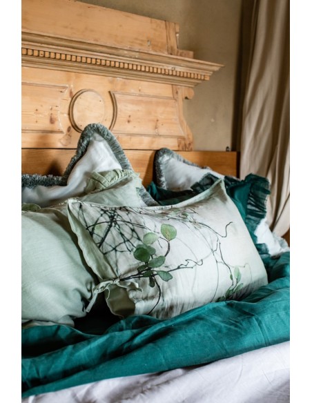 Petals Linen Pillowcase