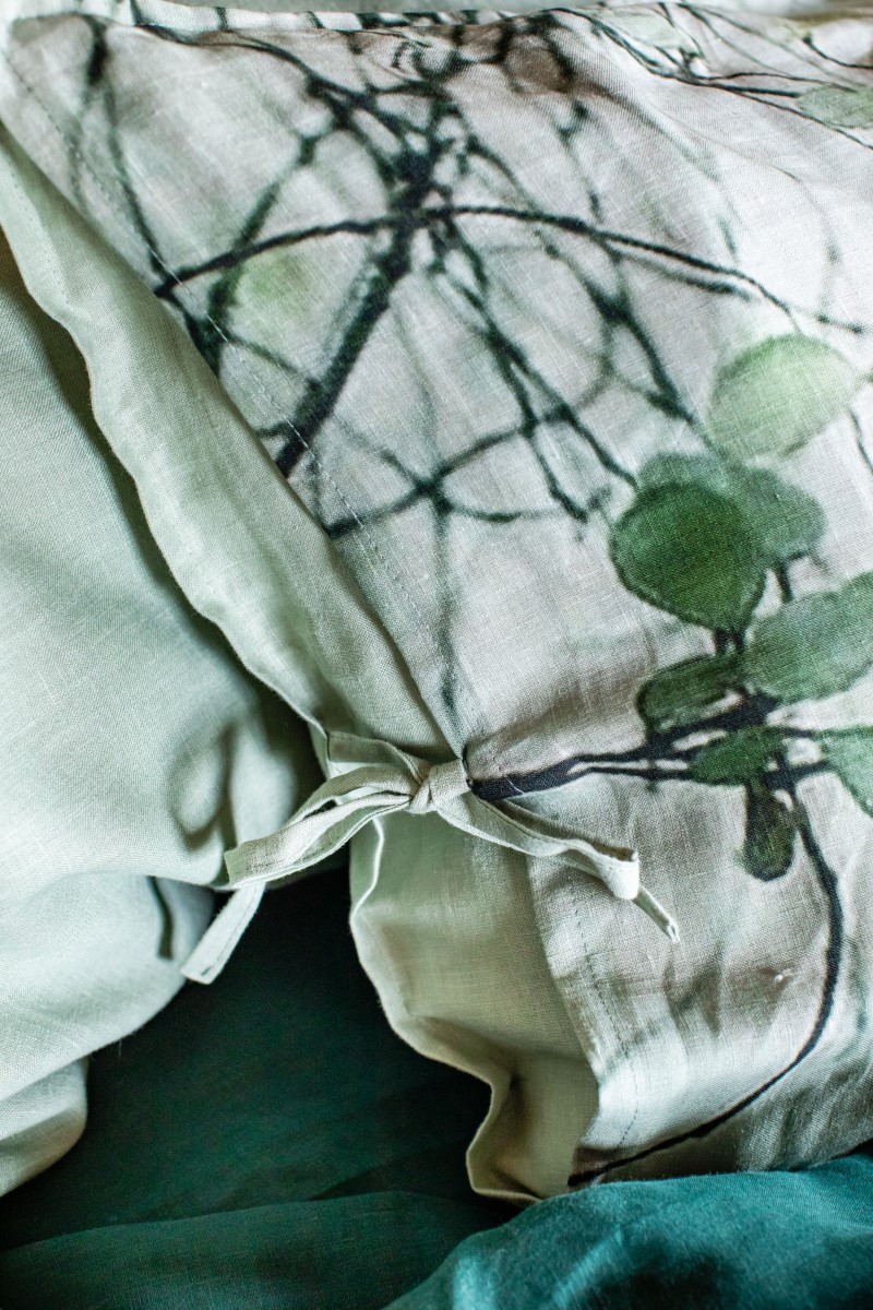 Petals Linen Pillowcase