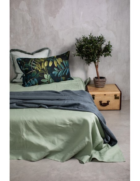 Taie d'oreiller en lin Petals