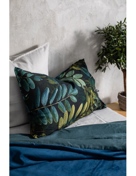 Taie d'oreiller en lin Petals