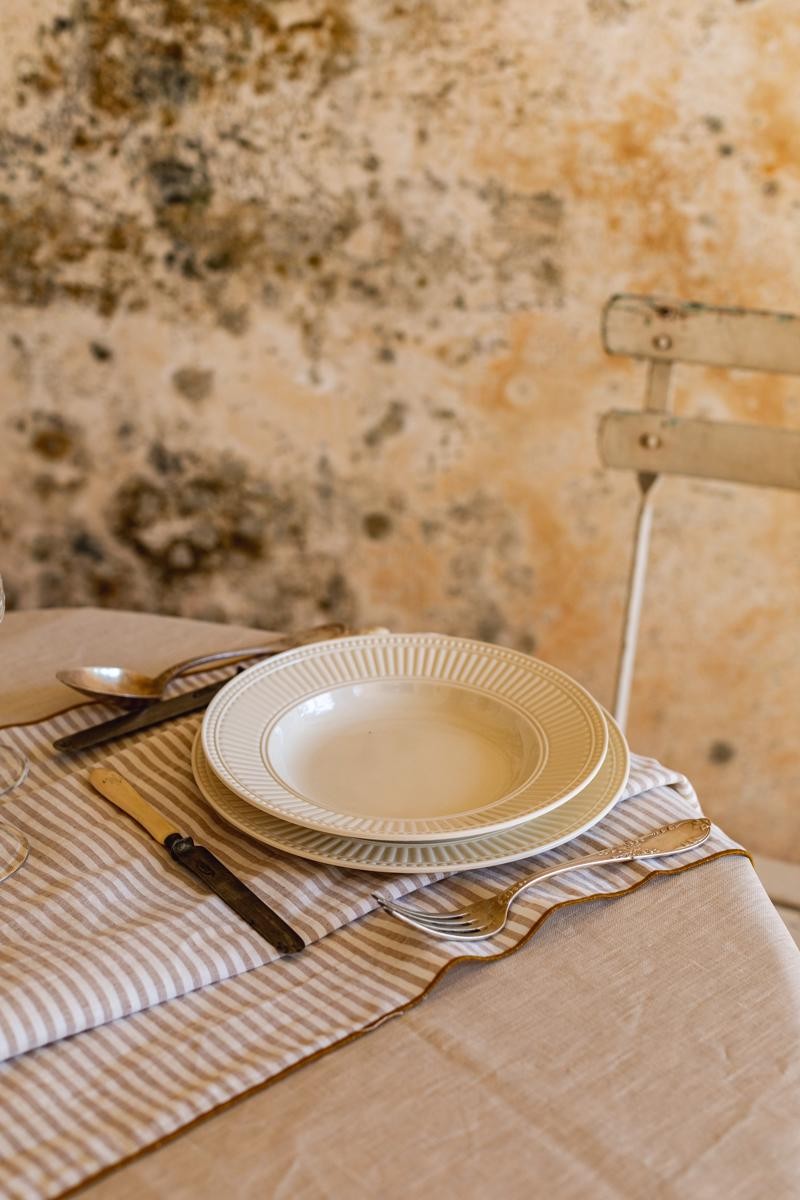 Chemin de table Filo de coton