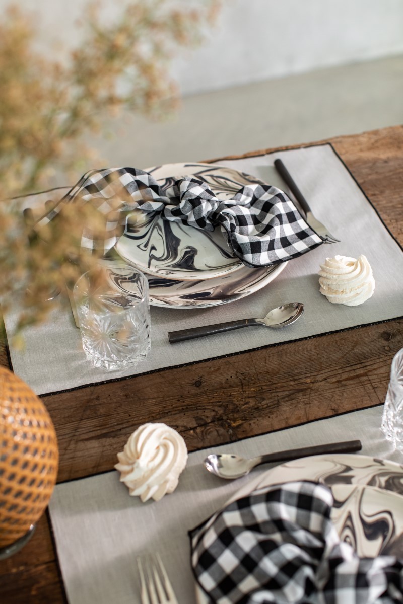 Set de table en lin enduit Filo