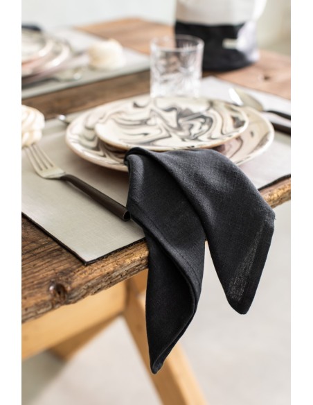 Set de table en lin enduit Filo