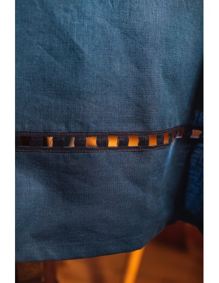 Riviera Tablecloth in Stain Resistant Linen +