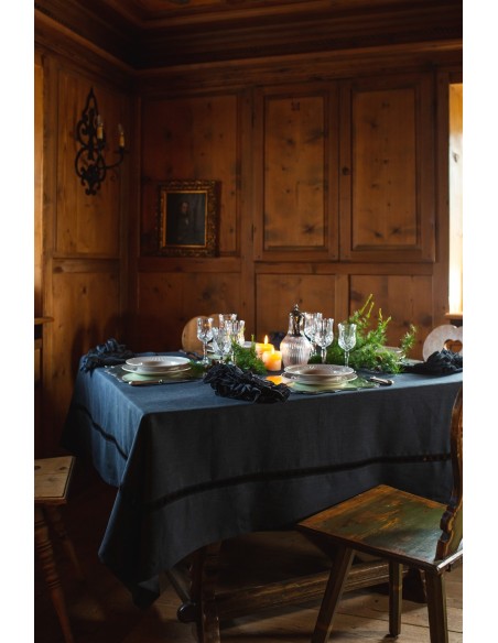 Riviera Linen Tablecloth +