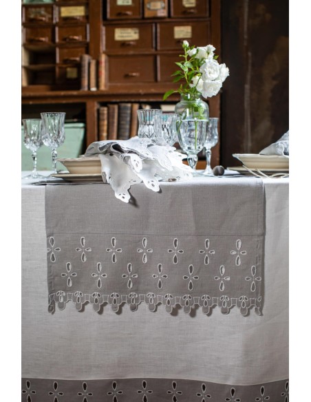 Amalfi Runner in Stain Resistant Linen