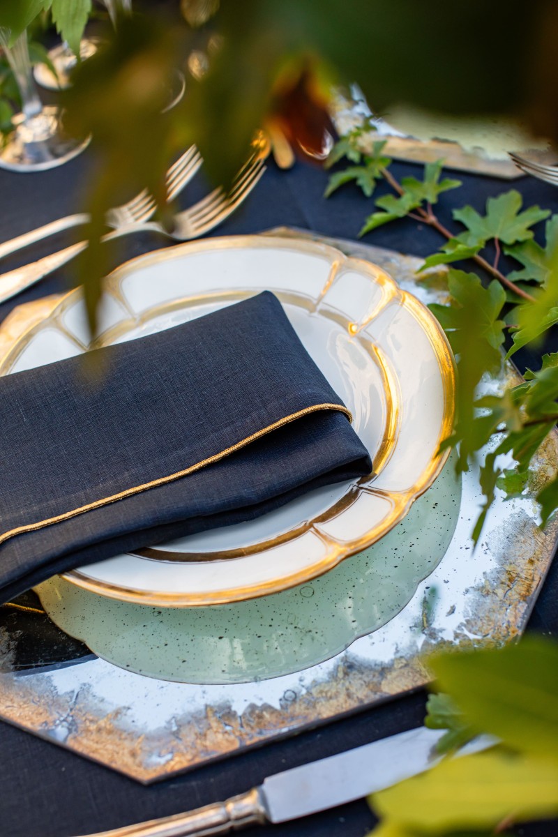 Serviette en lin Filo