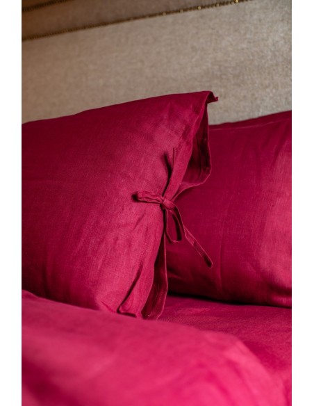 Taie d'oreiller en pur lin