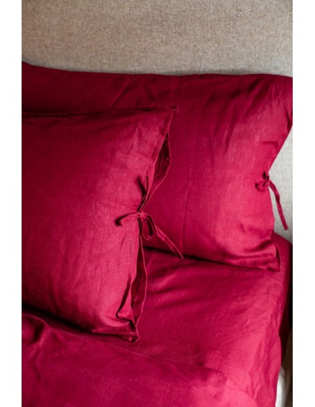 Taie d'oreiller en pur lin