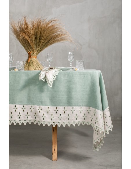 Nappe en lin enduit Amalfi