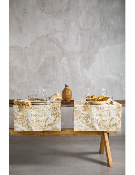 Stain Resistant Cotton Filo Runner