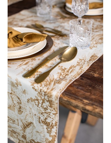 Stain Resistant Cotton Filo Runner