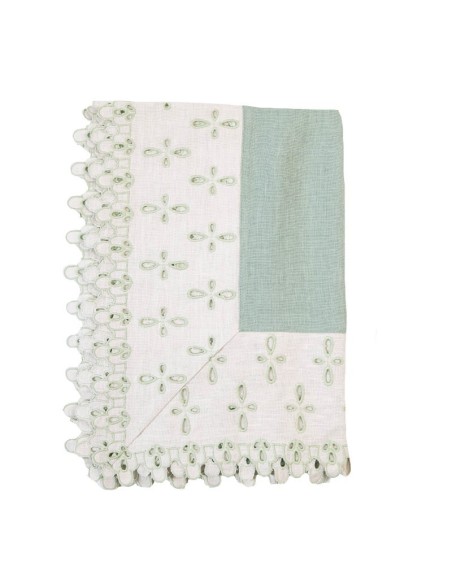 Amalfi Stain Resistant Linen Tablecloth