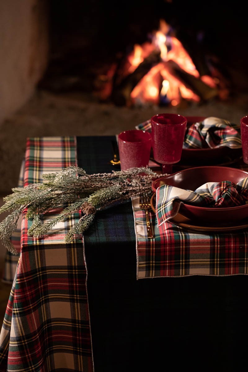 Serviette en fil d'Ecosse