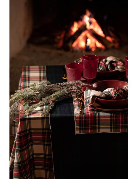 Serviette en fil d'Ecosse