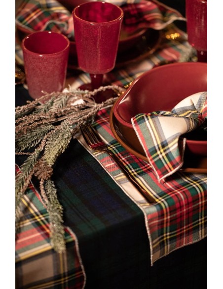 Serviette en fil d'Ecosse