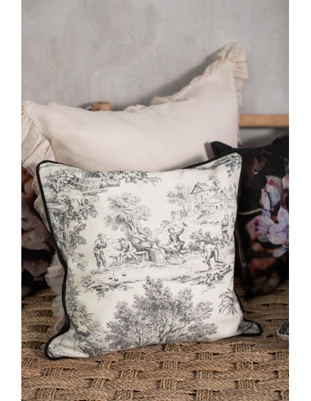 Toile de Jouynoscibile Pillowcase.