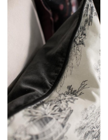 Taie d'oreiller Toile de Jouy