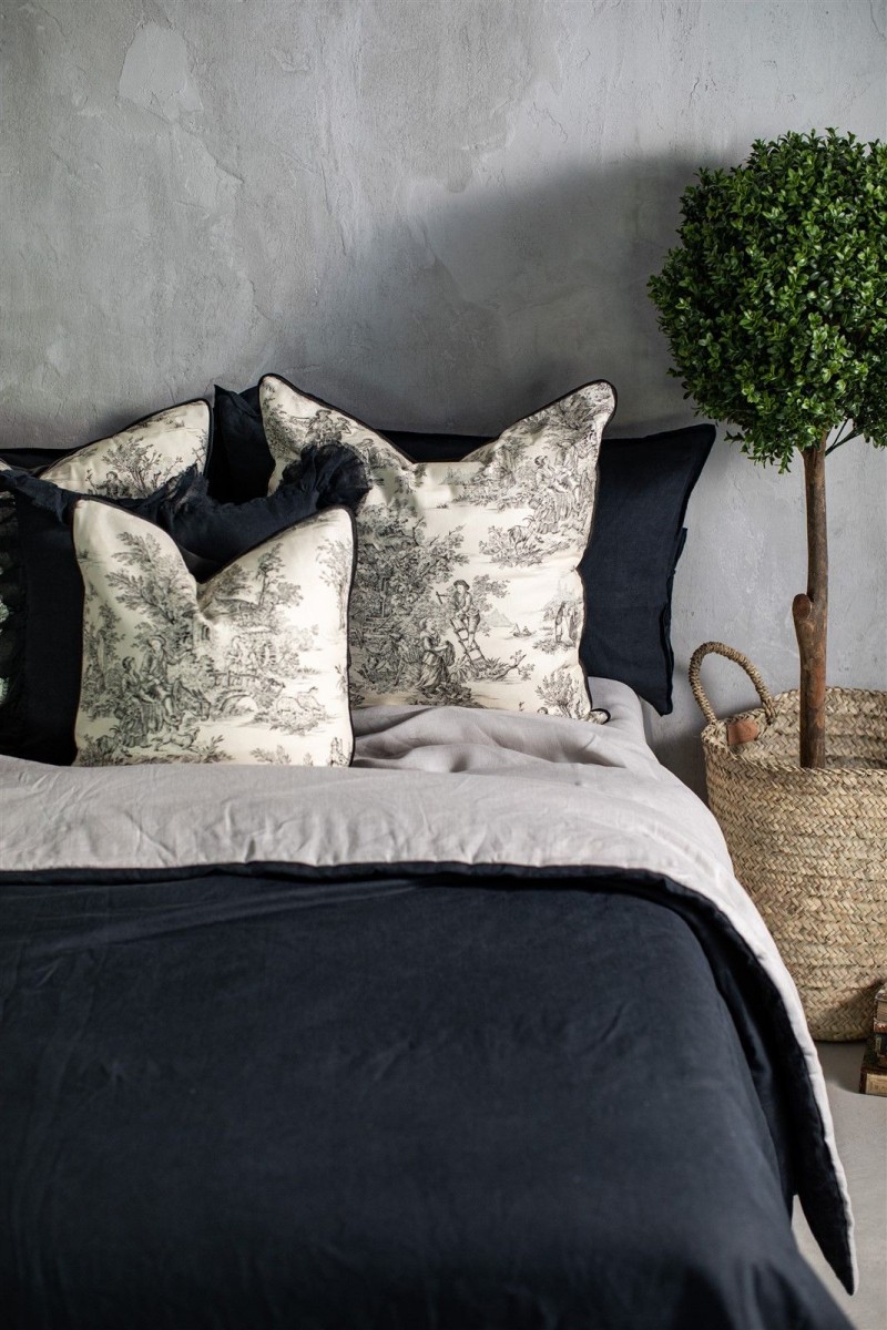 Taie d'oreiller Toile de Jouy