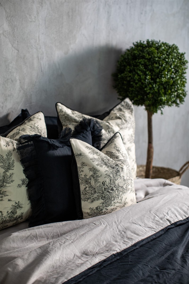 Taie d'oreiller Toile de Jouy