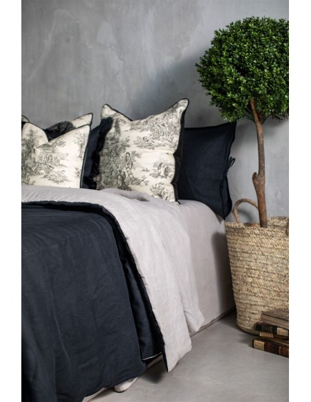 Taie d'oreiller Toile de Jouy