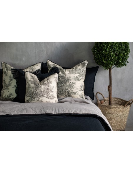 Taie d'oreiller Toile de Jouy