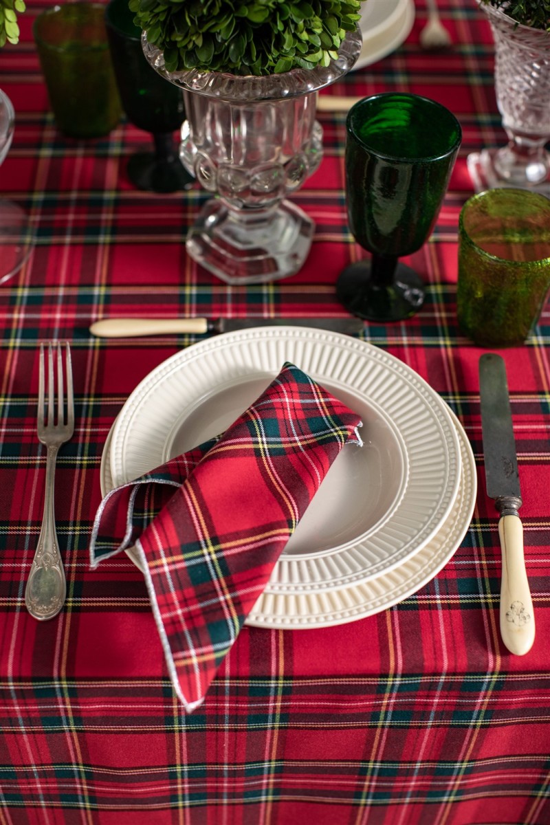 Nappe en plaid