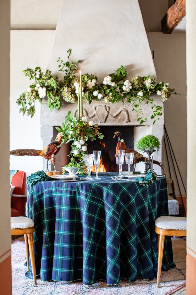 Nappe en plaid