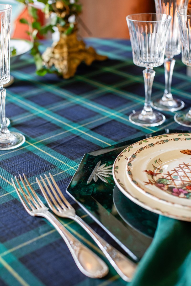 Nappe en plaid