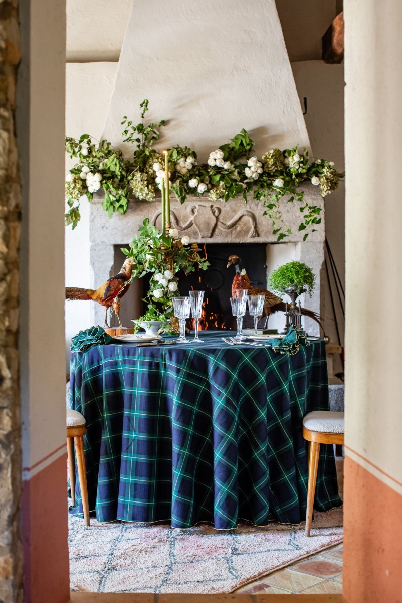 Nappe en plaid