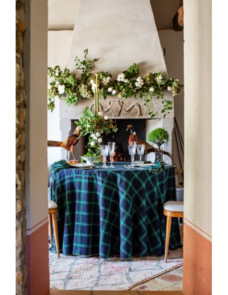 Plaid Filo Tablecloth