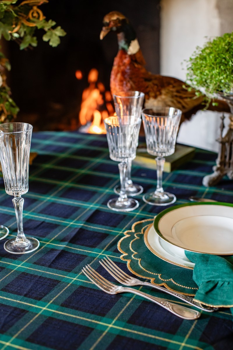 Nappe en plaid
