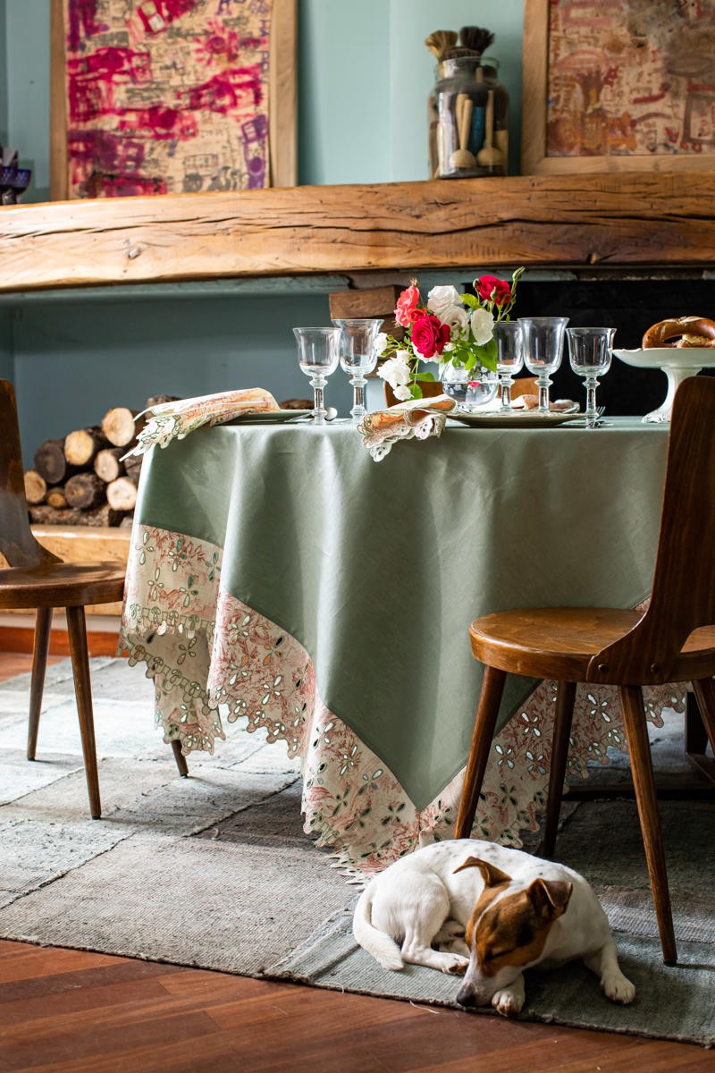 Amalfi Linen Tablecloth