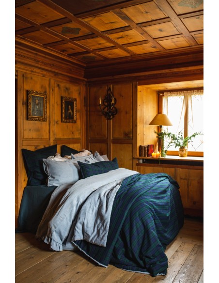 Couvre-lit écossais pur