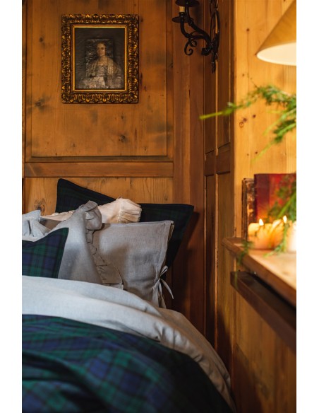 Couvre-lit écossais pur