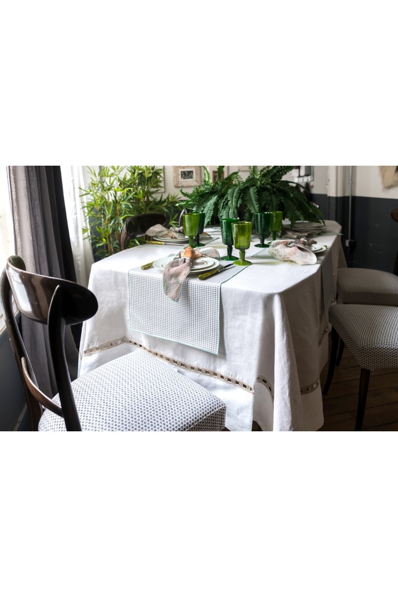 Nappe en lin enduit Riviera