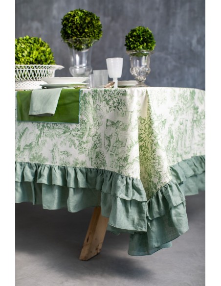 Nappe Gitane en coton enduit