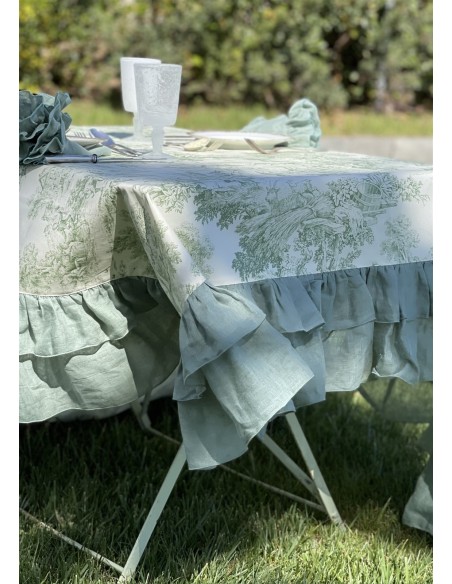 Nappe Gitane en coton enduit