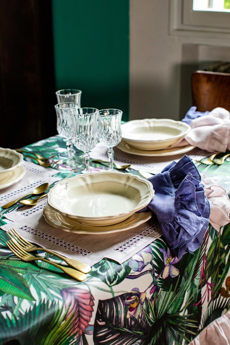 Nappe Gitane en coton enduit