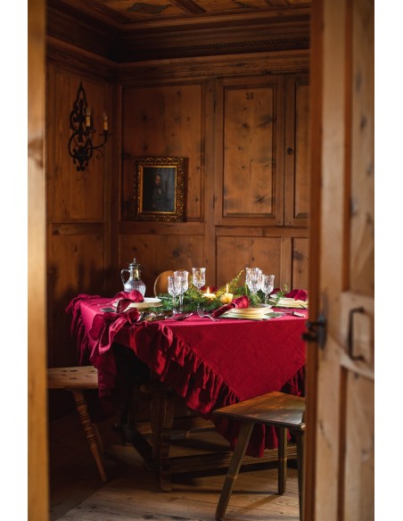 Gitane Tablecloth in Stain Resistant Linen